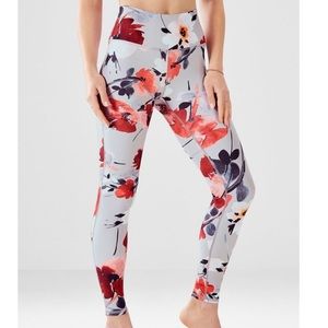 Fabletics Floral Grey Legging
